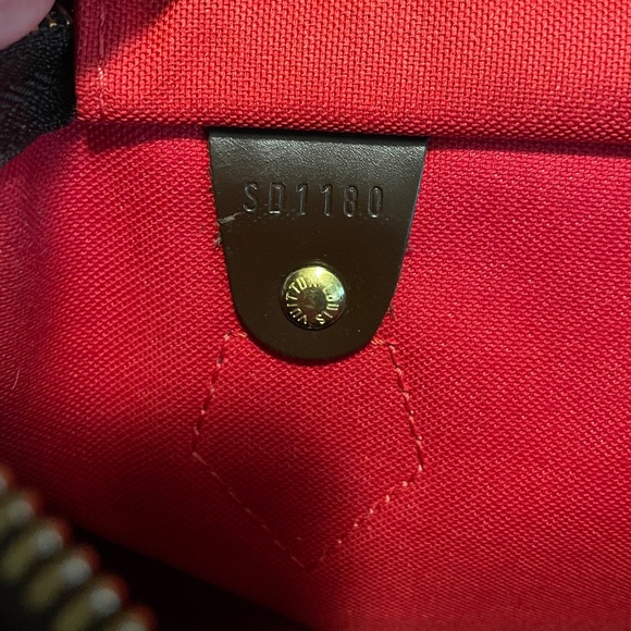 Louis Vuitton damier ebene Satchel Speedy 25 - Picture 10 of 16